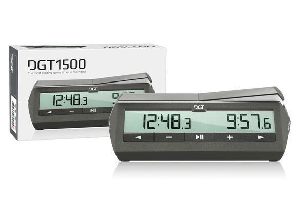 Schaakklokken: DGT 1500 Grijs