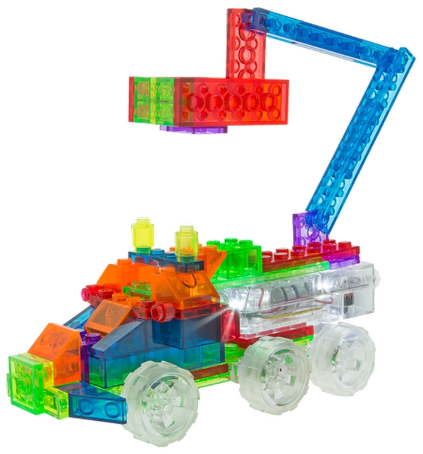 Laser Pegs 6 in 1 Fire Truck | TheMindgameshop