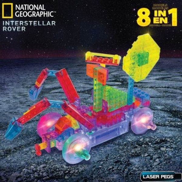 Laser Pegs National Geographic Interstellar Rover