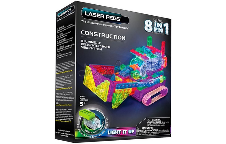 Laser Pegs 8 in 1 Construction Runner
